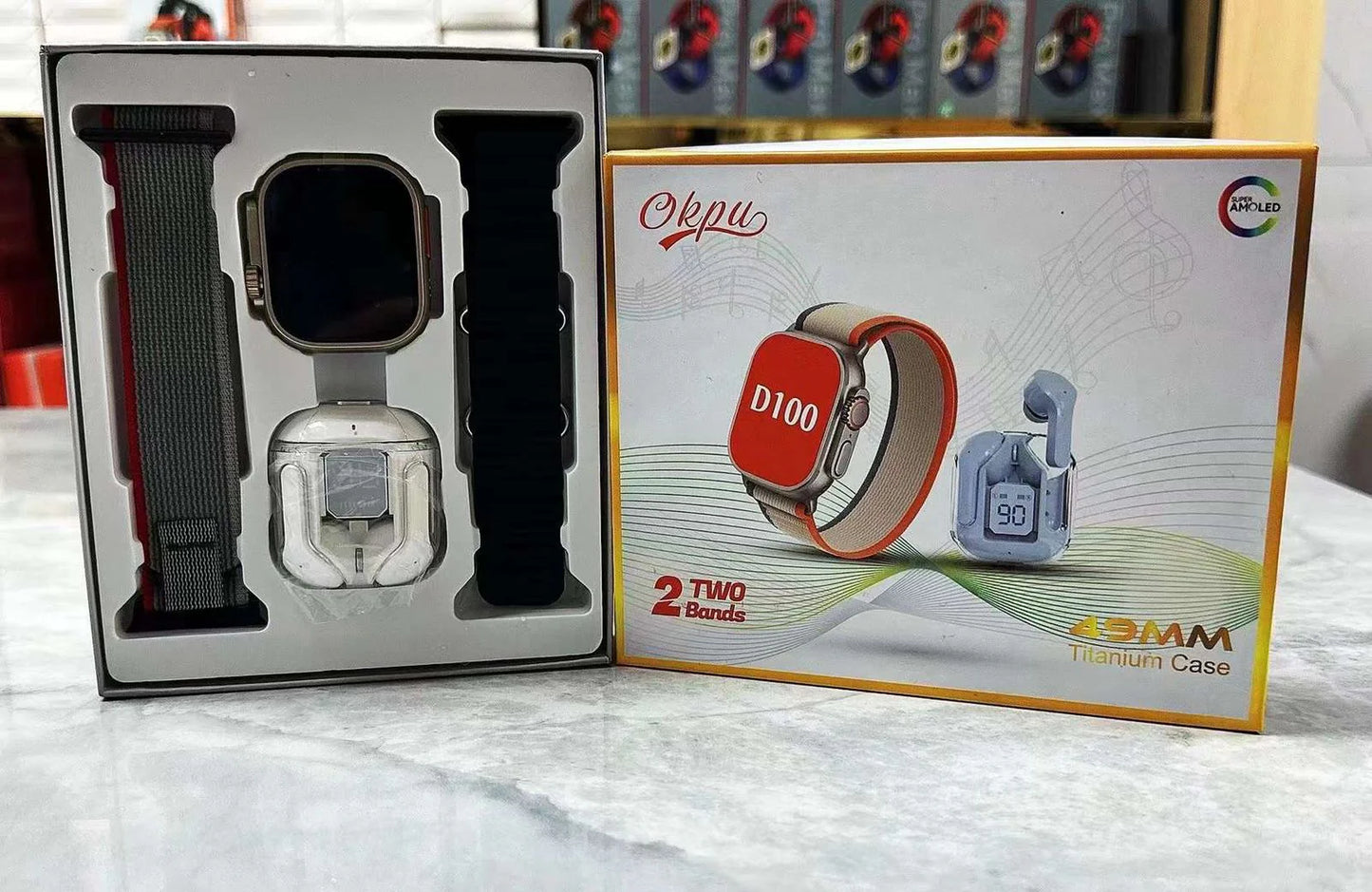 ✅COMBO SMARTWATCH + AURICULAR + DOS BRAZALETES🎁